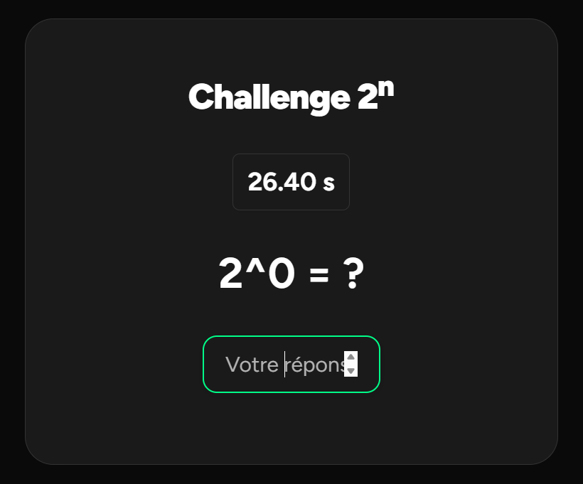 Image du projet Challenge Puissance de 2 - 2